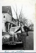 Parents Bruce Dorrough new chevy 1946